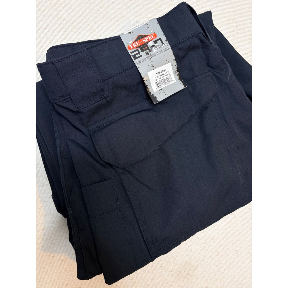 Tru-Spec 24-7 Series Original Tactical Pants Dark Navy 38x32 Ripstop 1061007